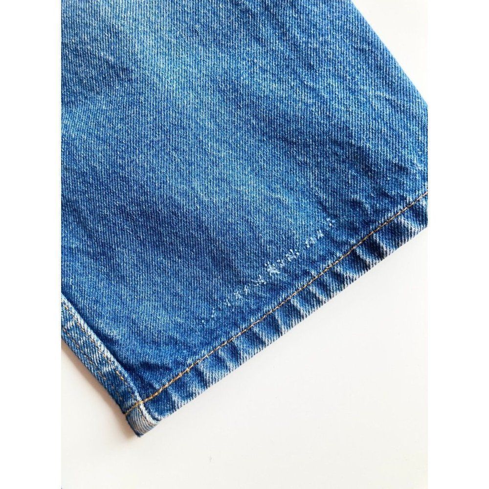 Men's Vintage 90'S LEVI'S 505 Orange Tab Medium Regular Fit Jeans, Size 35x30 - Picture 11 of 15